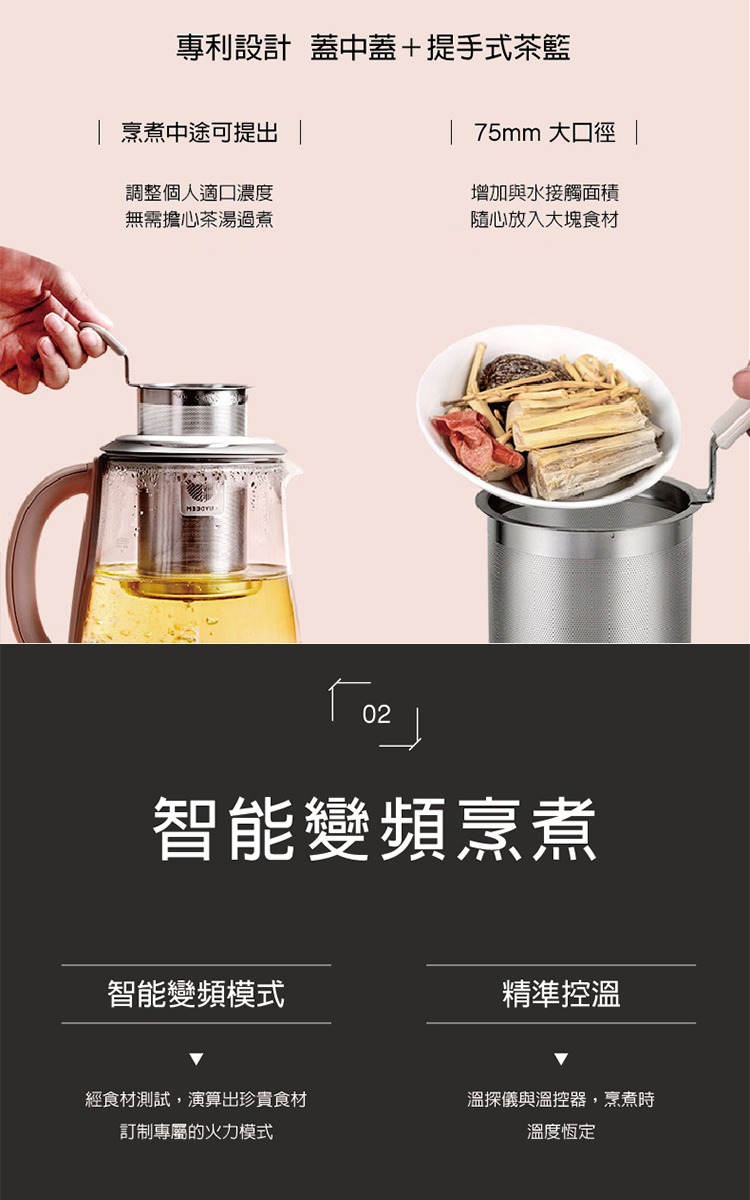 专利设计 盖中盖提手式茶篮