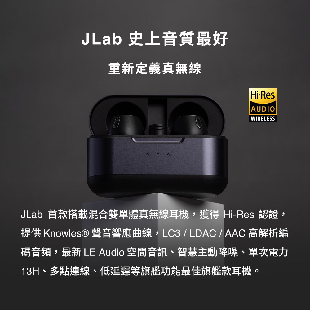 提供 Knowles声音响应曲线,LC3 LDAC AAC 高解析编