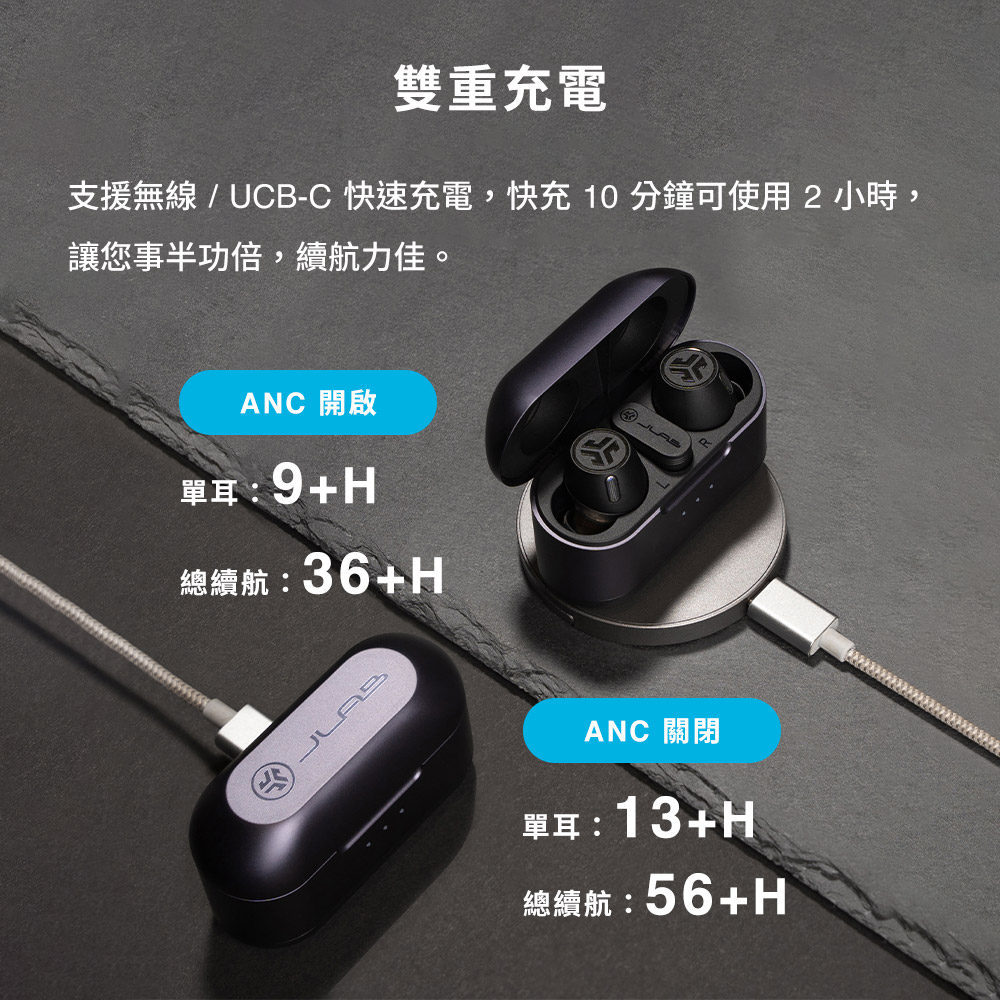 支援无线 UCBC 快速充电,快充 10 分钟可使用2 小时,